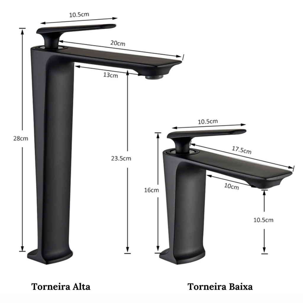 Torneira Para Banheiro Monocomando - Monapoli