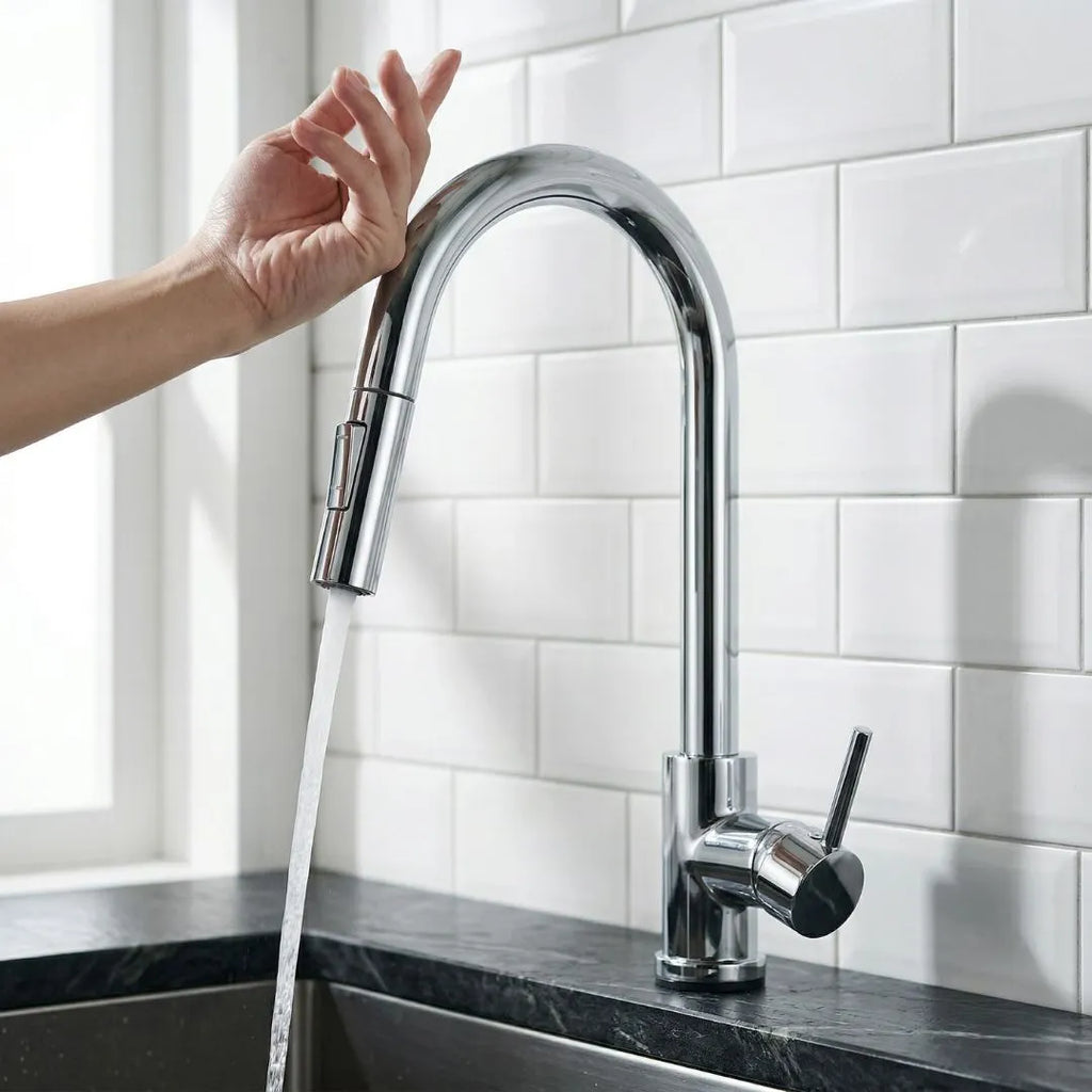 Torneira Elétrica Para Cozinha Com Sensor Gourmet