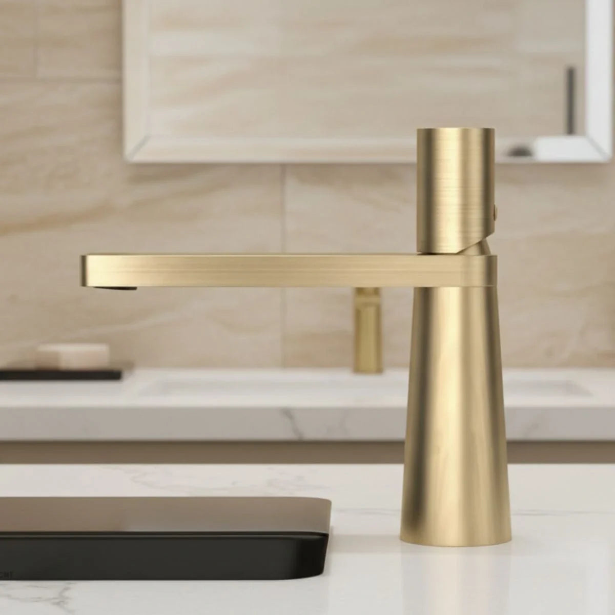 Torneira Para Banheiro Monocomando Misturador Minimal Premium