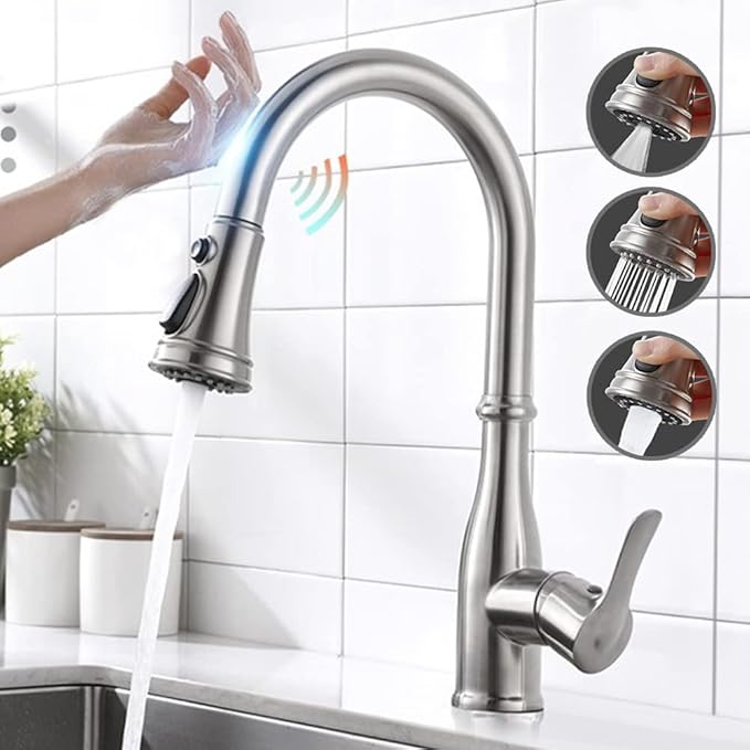Torneira Elétrica Para Cozinha Inteligente Touch
