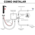 Torneira Para Banheiro Com Sensor Elétrico Orion