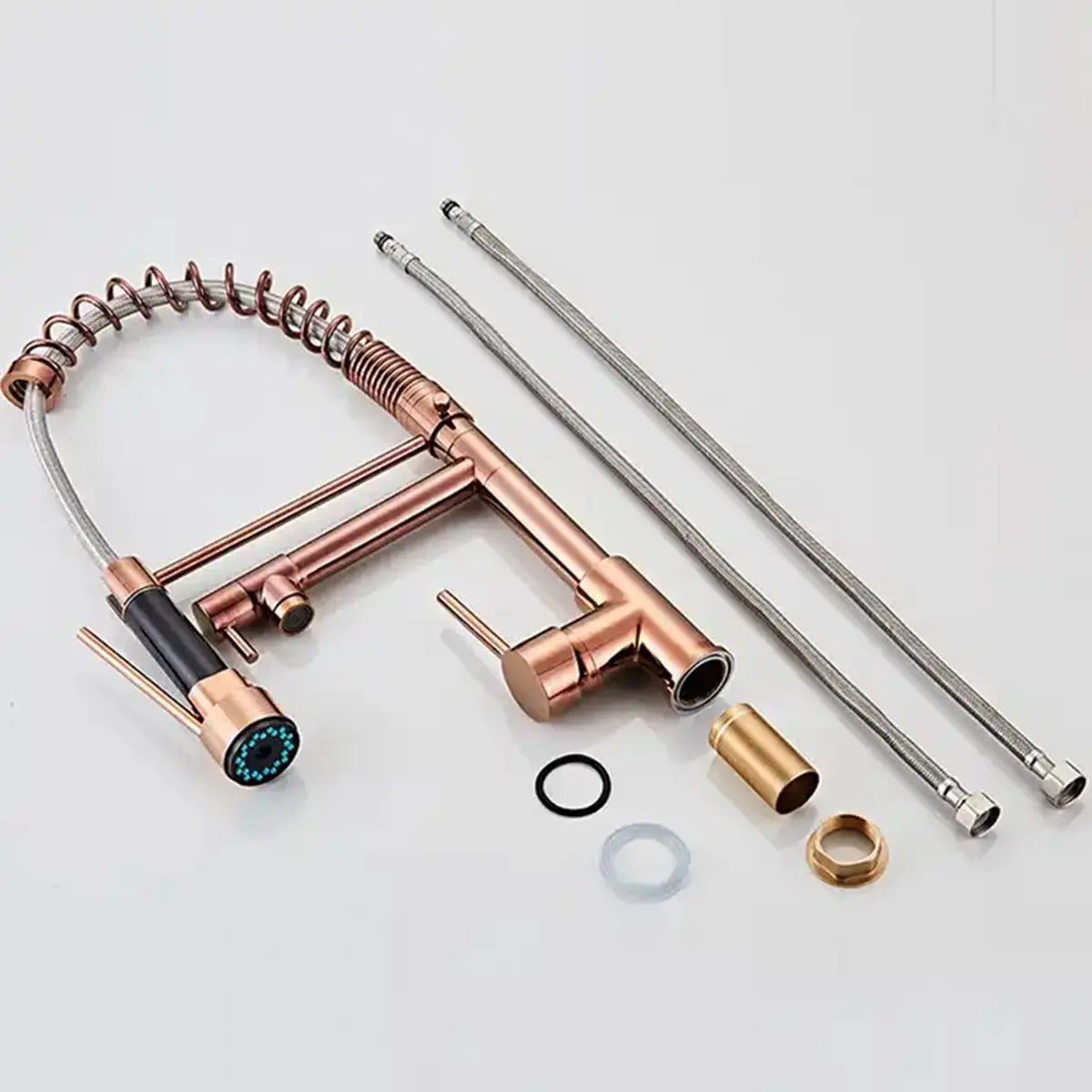 Torneira Gourmet Cozinha com Extensor Rose Quente e Fria