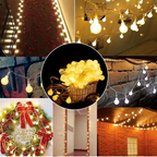 Varal de Luzes de Natal LED USB de 1,5m a 12m
