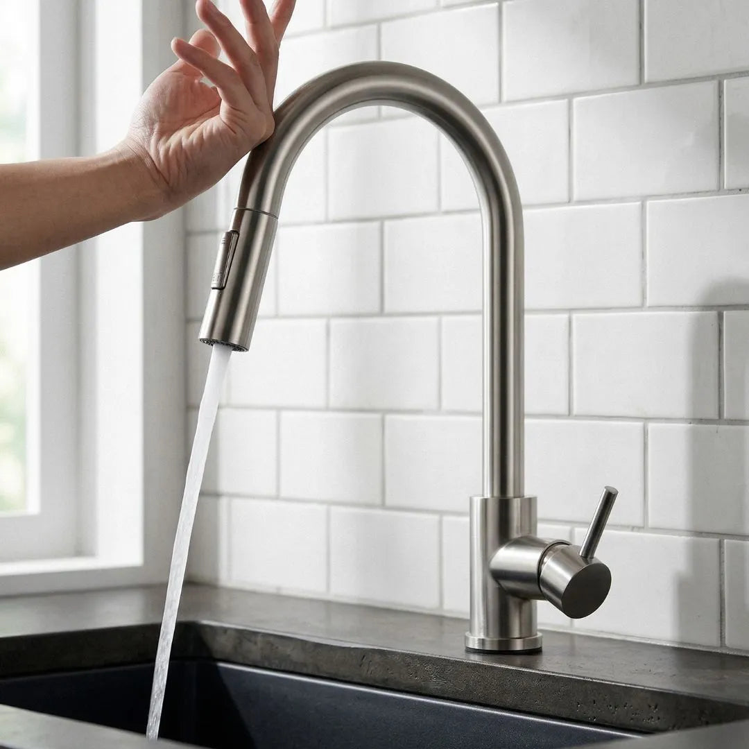 Torneira Elétrica Para Cozinha Com Sensor Gourmet