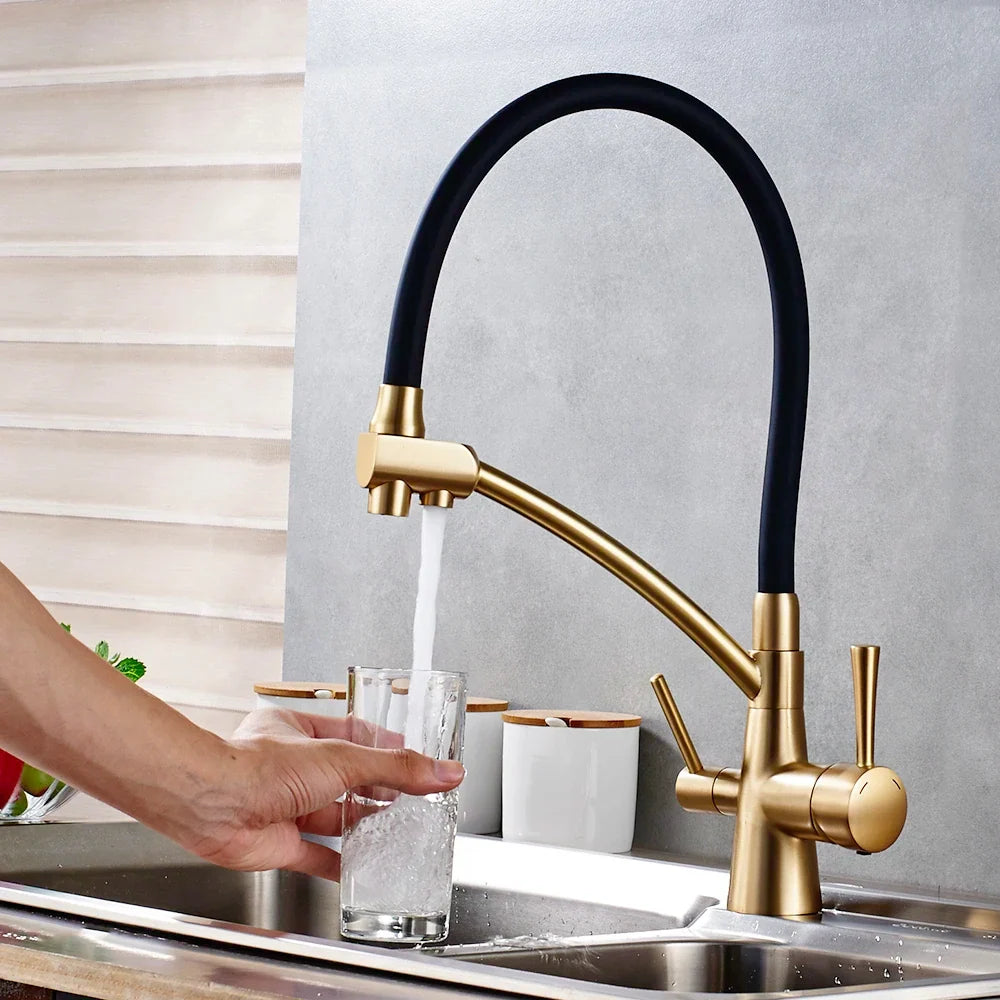 Torneira Gourmet Com Filtro Para Cozinha Monocomando Misturador Premium Edition
