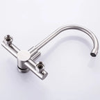 Torneira De Parede Para Cozinha Rotativa Com Misturador