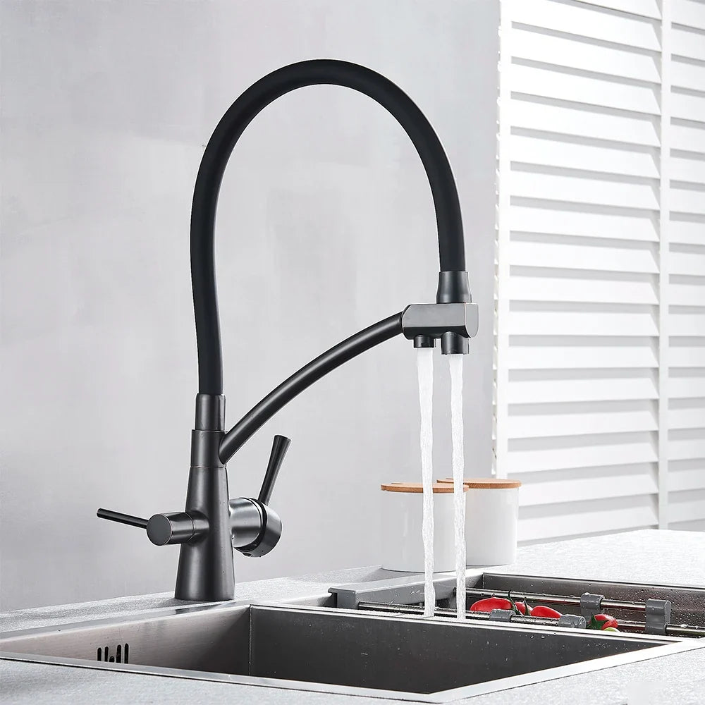 Torneira Gourmet Com Filtro Para Cozinha Monocomando Misturador Premium Edition