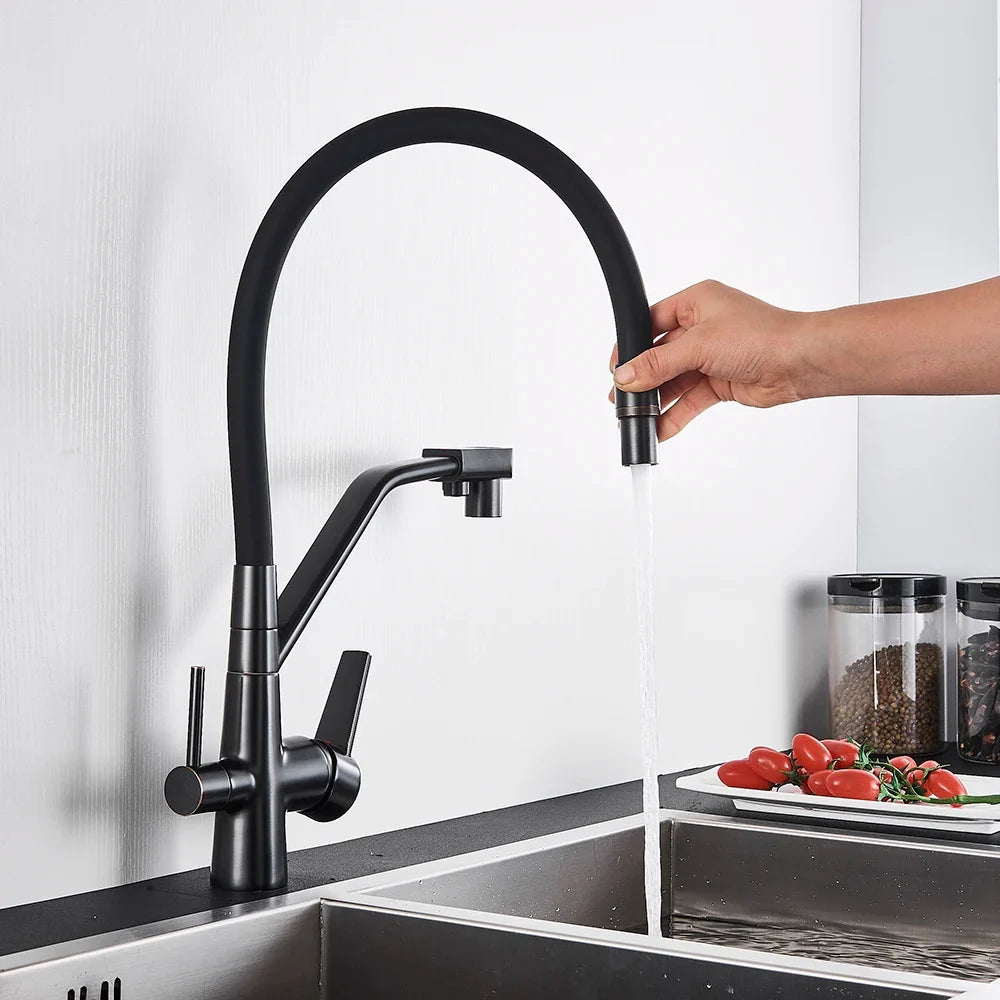 Torneira Gourmet Com Filtro Para Cozinha Monocomando Misturador Premium Edition