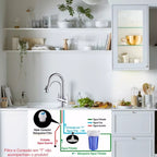 Torneira Para Cozinha Gourmet Monocomando Dupla Função Filtro Jato Extensível