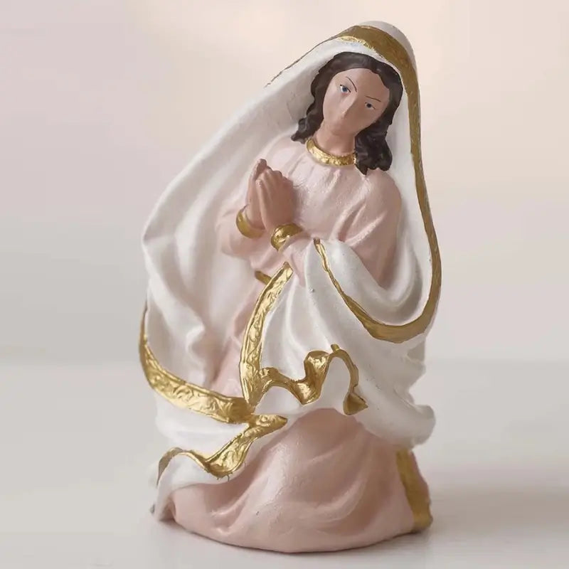 Presépio de Natal Completo com 14 Peças de 23cm