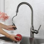 Torneira Gourmet Monocomando Para Cozinha Modelo Com Jato Extensível