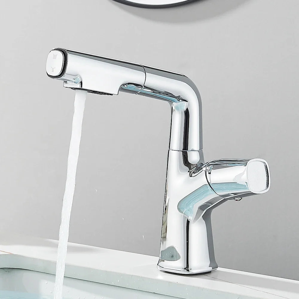 Torneira Gourmet Monocomando Para Banheiro Extensível Angel