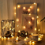 Varal de Luzes de Natal LED USB de 1,5m a 12m
