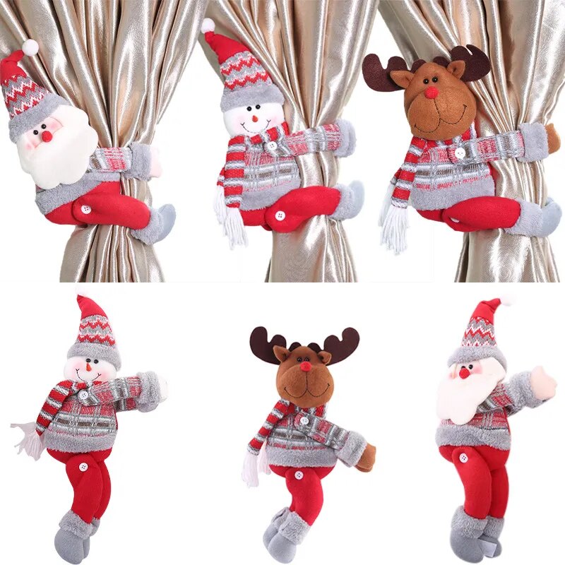 Prendedor de Cortina Natalino Decorativo