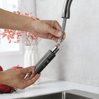 Torneira Gourmet Monocomando Para Cozinha Modelo Com Jato Extensível