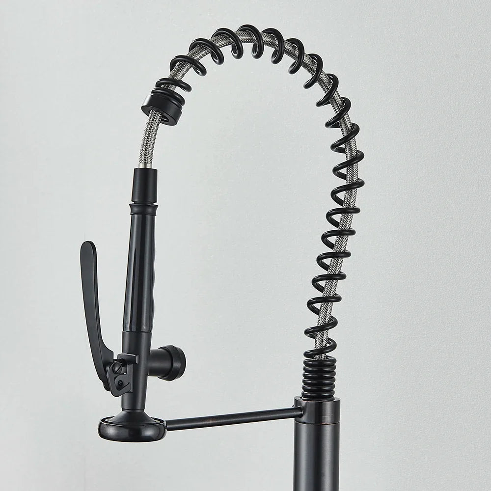 Torneira Para Cozinha Monocomando Gourmet Prestige Preto Matte