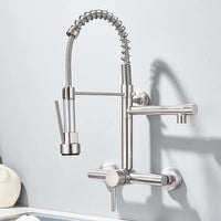 Torneira De Parede Para Cozinha Misturador Modelo Pull Out