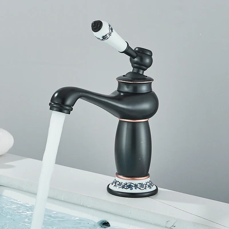 Torneira Monocomando Para Banheiro Modelo Antique Bica Baixa