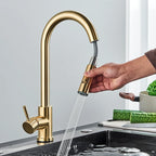 Torneira Monocomando Para Cozinha Com Rotação 360