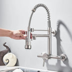 Torneira De Parede Para Cozinha Misturador Modelo Pull Out