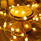 Varal de Luzes de Natal LED USB de 1,5m a 12m
