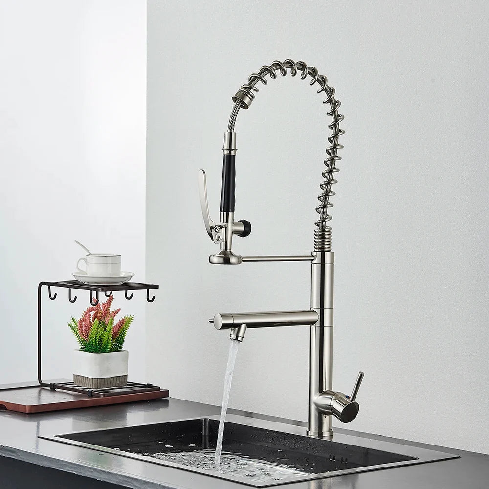 Torneira Para Cozinha Monocomando Gourmet Prestige Preto Matte