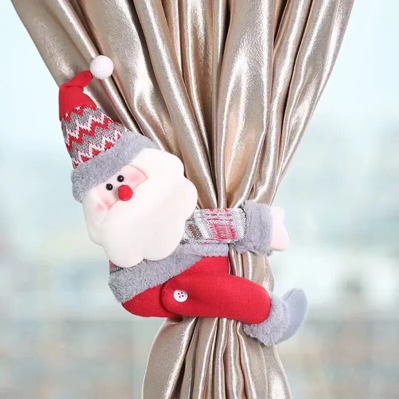 Prendedor de Cortina Natalino Decorativo