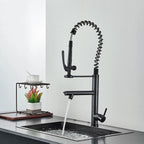 Torneira Para Cozinha Monocomando Gourmet Prestige Preto Matte