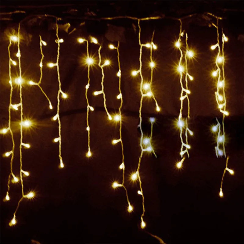 Cortina Pisca-Pisca de Natal LED 5m com 96 LEDs