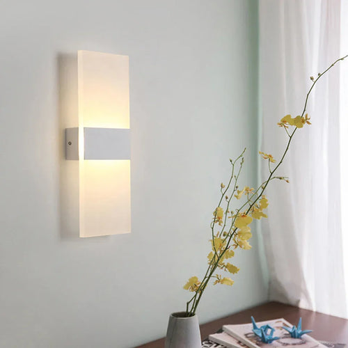 Arandela Led de Parede com Sensor Touch e Usb para Quarto Aquavera