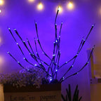 Árvore de Natal de Galhos Iluminados com LED