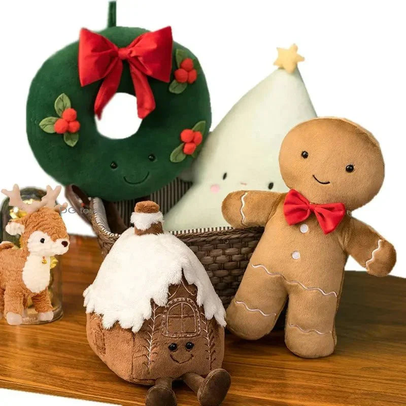 Enfeites de Pelúcia Natalinos para Decoração