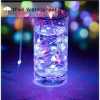 Pisca-Pisca de Natal LED RGB com App e Sensor IP68 USB