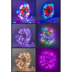 Pisca-Pisca de Natal LED RGB com App e Sensor IP68 USB