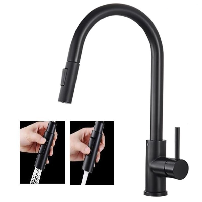 Torneira Para Cozinha Gourmet Monocomando Extensível Inox