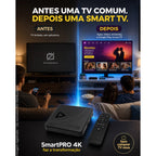 Smart PRO 4K HD Proeletronic - Homologado pela Anatel