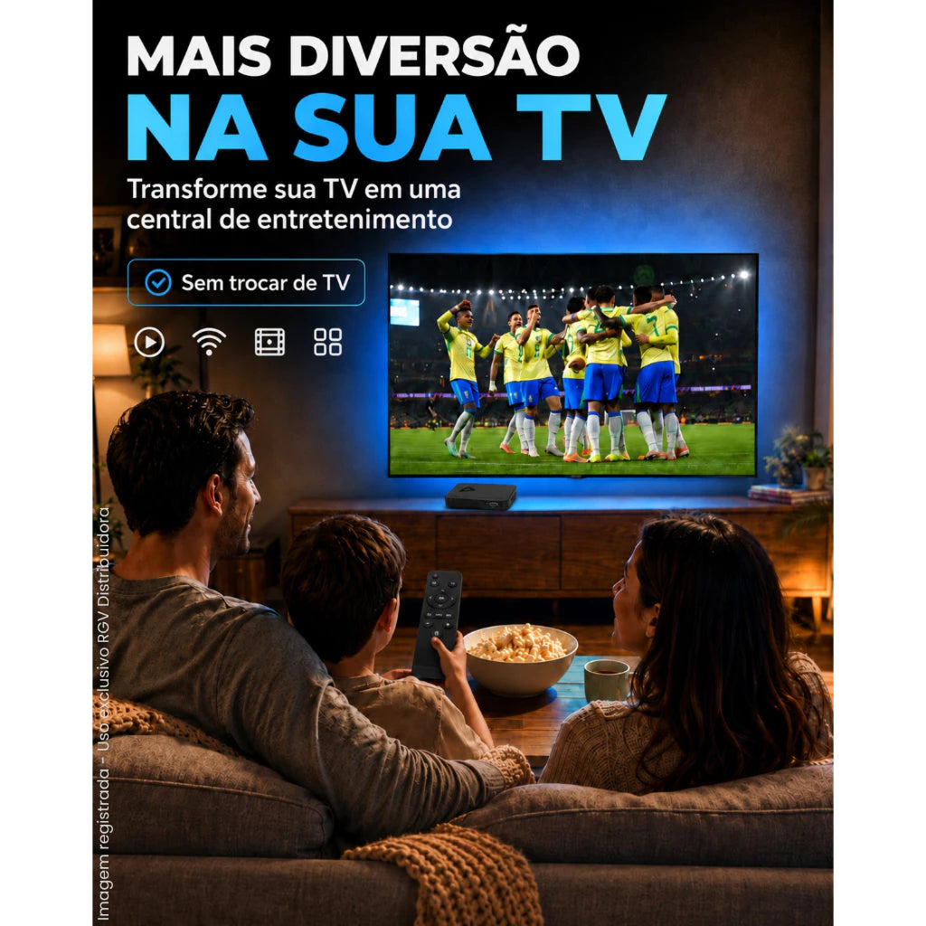 Smart PRO 4K HD Proeletronic - Homologado pela Anatel