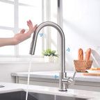 Torneira Monocomando para Cozinha Touch 360 Cromado Brilhante