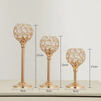 Candelabro Decorativo de Luxo para Velas e Iluminação Elegante Aquavera