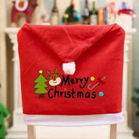 Capa para Cadeira de Natal Decorativa