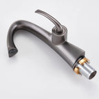 Torneira Para Banheiro Monocomando Com Misturador Minimalista Moderna Satin