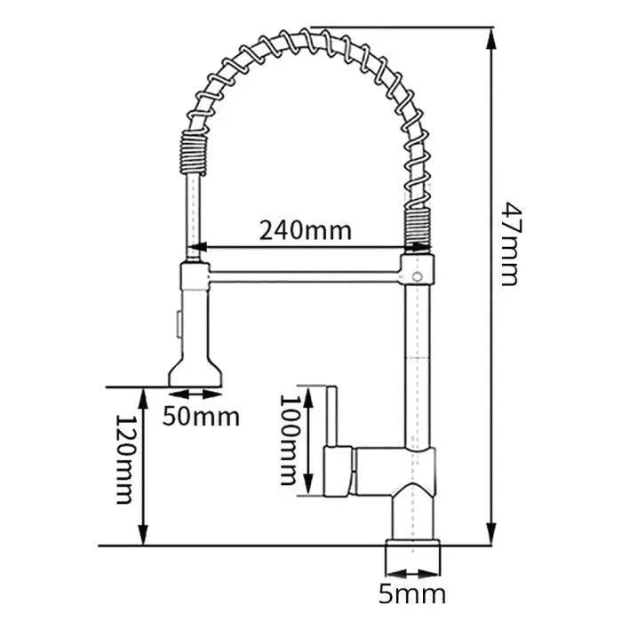 Torneira Para Cozinha Gourmet Monocomando Misturador