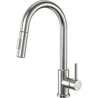 Torneira Para Cozinha Monocomando Aço Escovado