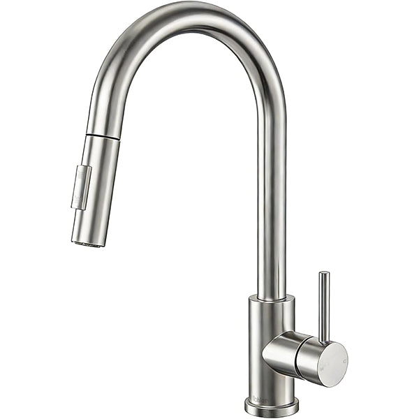 Torneira Para Cozinha Monocomando Aço Escovado