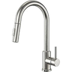 Torneira Para Cozinha Monocomando Aço Escovado