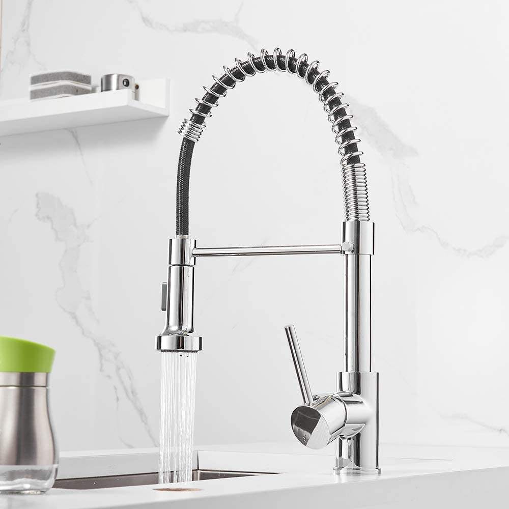 Torneira Gourmet Cozinha com Extensor Cromada Quente e Fria