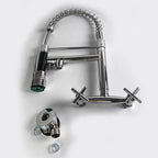 Torneira Gourmet de Parede Aura Cromada para Cozinha