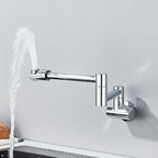 Torneira De Parede Para Cozinha Rotação 360°