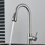 Torneira Monocomando Para Cozinha Níquel Escovado Com Extensor
