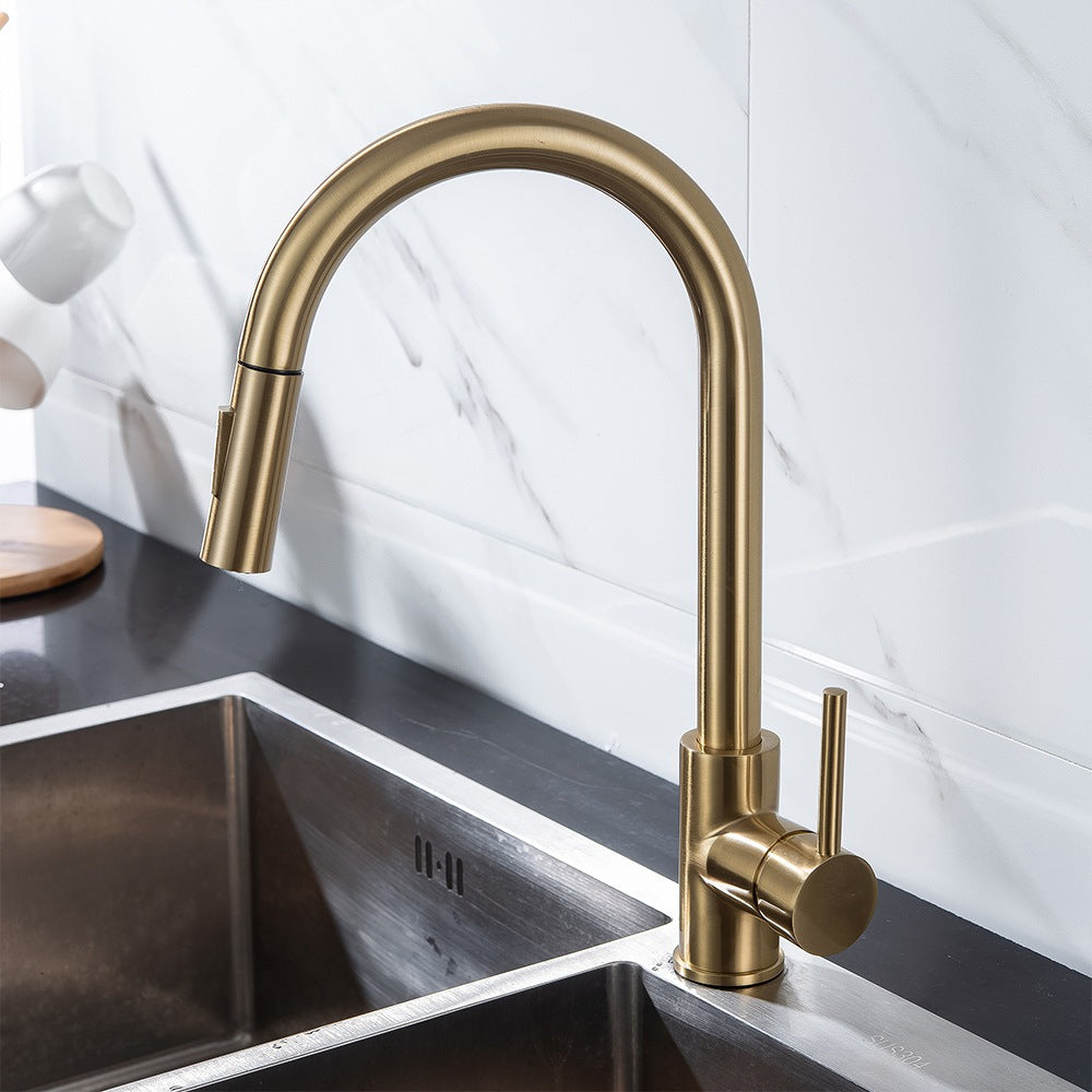 Torneira Para Cozinha Gourmet Monocomando Com Misturador
